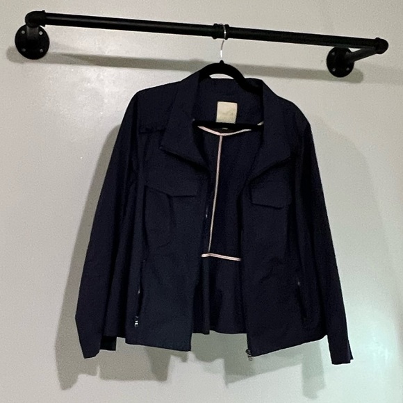 ModCloth Navy Blue Jacket - Picture 1 of 6